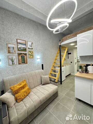 

Квартира-студия, 23 м², 2 кровати