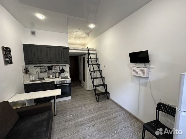 

Квартира-студия, 25 м², 3 кровати