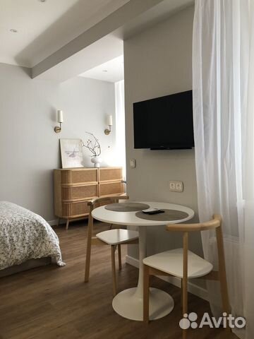 

Квартира-студия, 27 м², 2 кровати