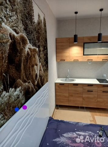 

Квартира-студия, 25 м², 1 кровать