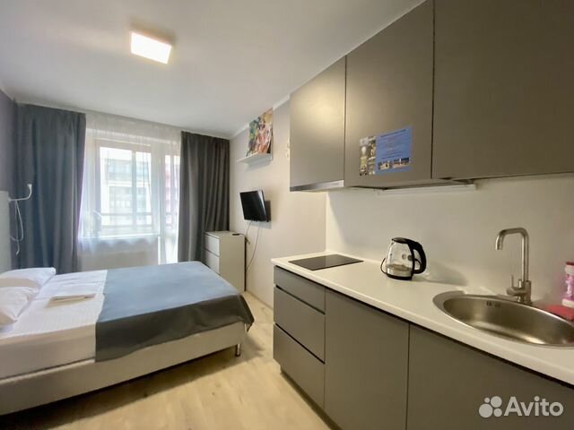 

Квартира-студия в апарт-отеле, 22 м², 1 кровать