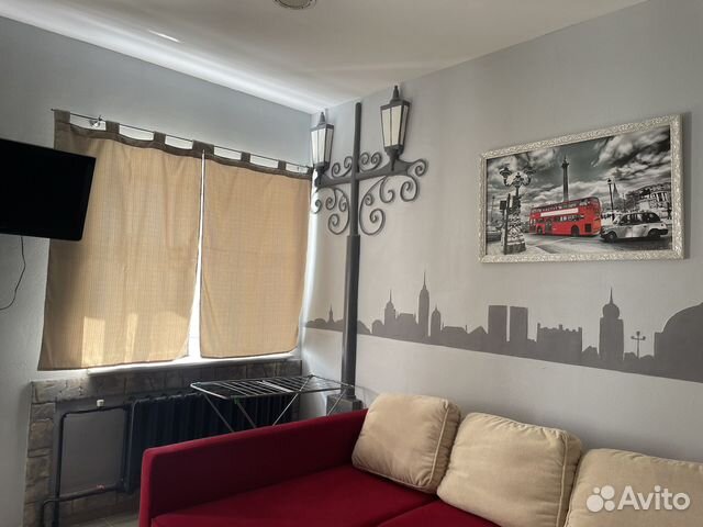 

Квартира-студия, 27 м², 2 кровати