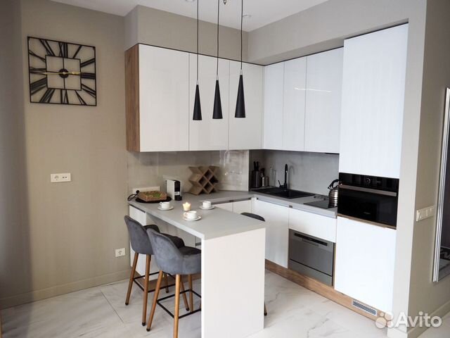 

Квартира-студия, 45 м², 2 кровати