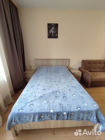 

Квартира-студия, 28 м², 2 кровати