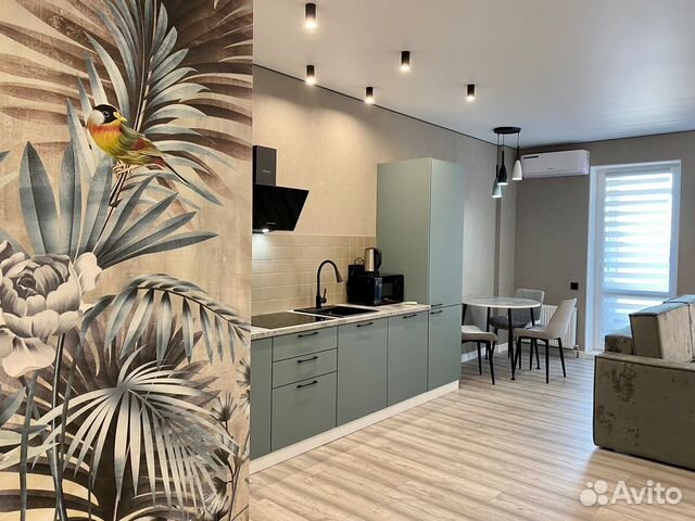 

1-к. квартира, 38 м², 2 кровати