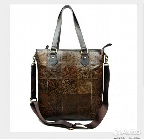 Сумочка женская из натуральной кожи с тиснением Сумочка женская из натуральной кожи с тиснением