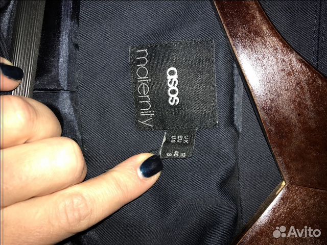 Плащ пальто для беременных ASOS Maternity 12 UK