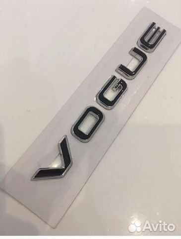 Range Rover vogue autobiography black chrome шильд