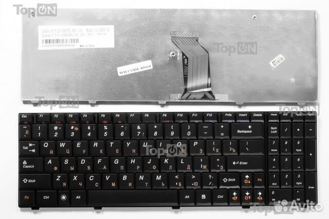 88142272142 Клавиатура для ноутбука Lenovo G560 G560A G560E