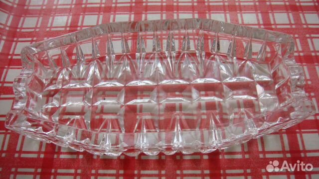 Новая пепельница хрусталь Новая пепельница хрусталь