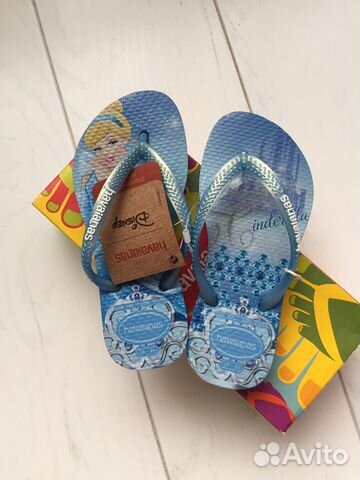 Шлёпанцы для девочки havaianas новые 25-26 размер Шлёпанцы для девочки havaianas новые 25-26 размер