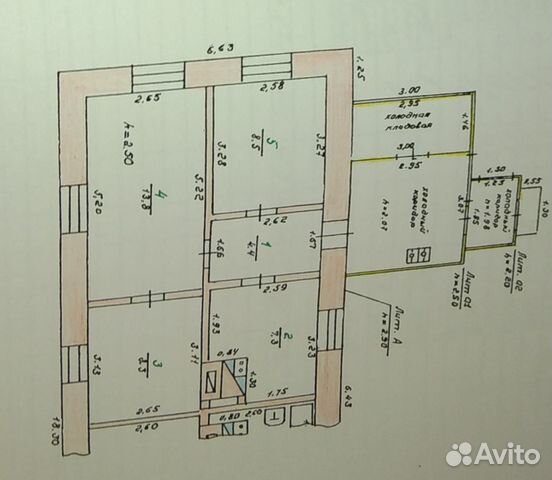 Дом 42.3 м² на участке 10 сот.
