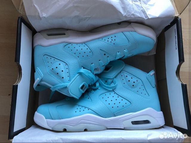 Кроссовки Air Jordan 6 Still Blue Кроссовки Air Jordan 6 Still Blue