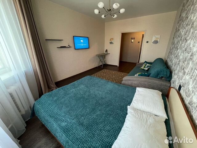

1-к. квартира, 40 м², 2 кровати