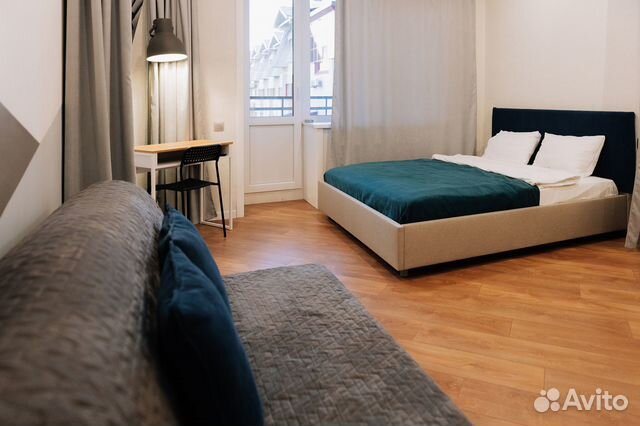 

Квартира-студия, 30 м², 2 кровати