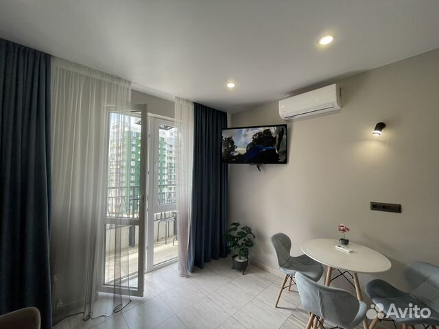 

Квартира-студия, 26,5 м², 2 кровати