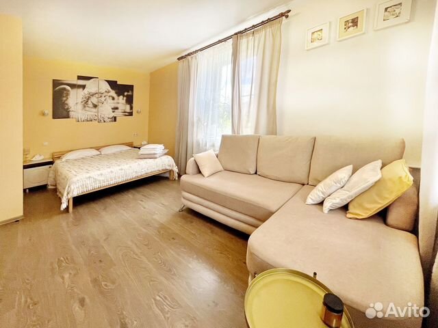 

1-к. квартира, 38 м², 3 кровати