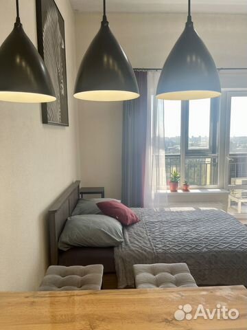 

Квартира-студия, 39 м², 2 кровати