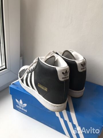 Кроссовки adidas superstar на танкетке