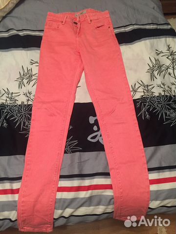 Розовые джинсы Topshop Розовые джинсы Topshop