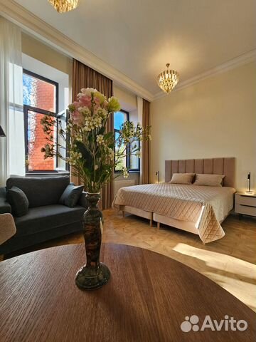 

Квартира-студия, 28 м², 2 кровати