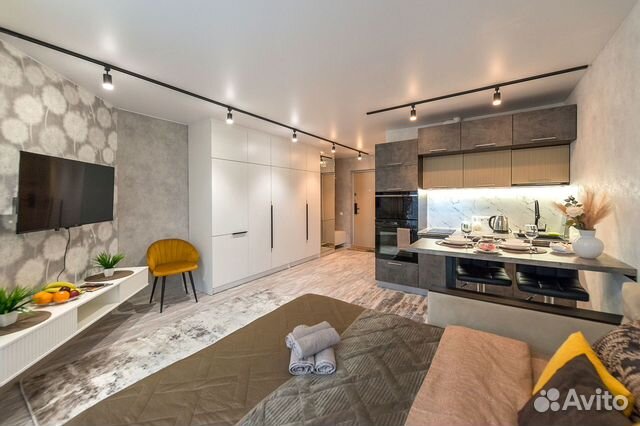 

Квартира-студия, 26 м², 1 кровать