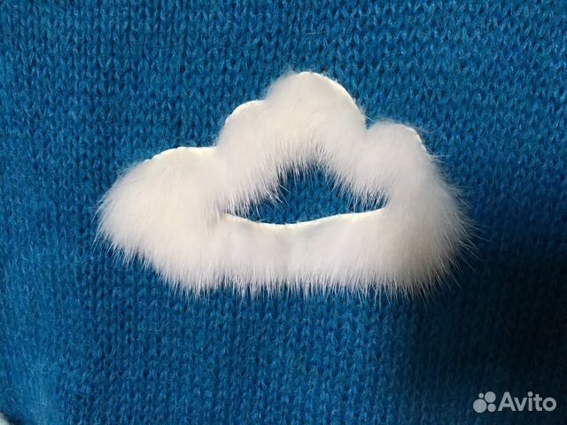 Свитер с норкой hand made Свитер с норкой hand made