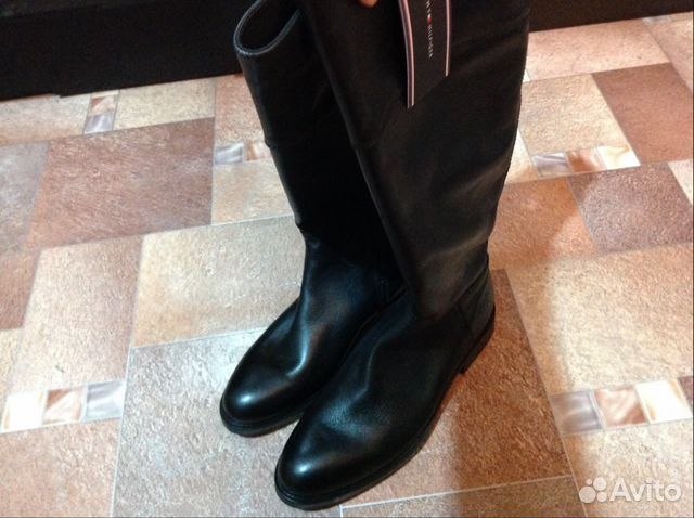 Новые демисезонные сапоги Tommy Hilfiger р. 40