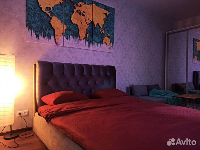

1-к. квартира, 37 м², 2 кровати