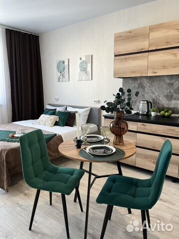 

Квартира-студия, 35 м², 2 кровати