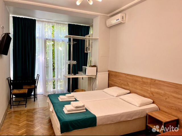 

Квартира-студия, 25 м², 2 кровати