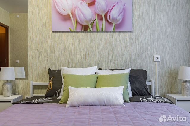 

1-к. квартира, 34 м², 2 кровати
