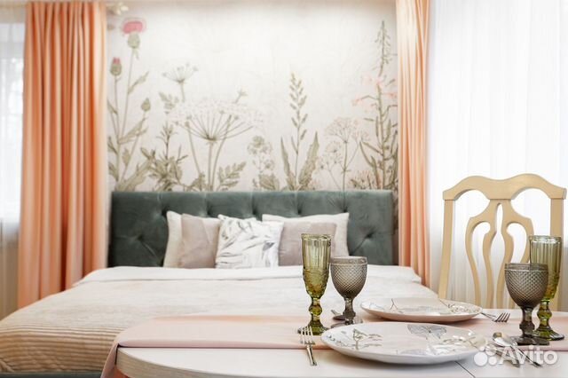 

Квартира-студия, 35 м², 1 кровать