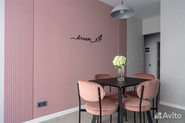 

1-к. квартира, 44 м², 2 кровати