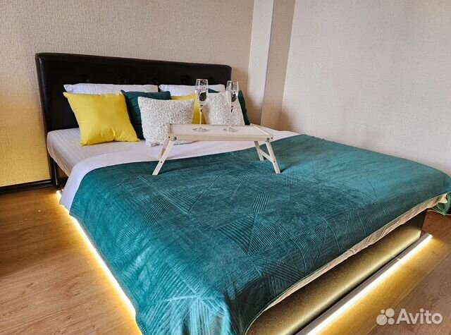 

1-к. квартира, 43 м², 2 кровати