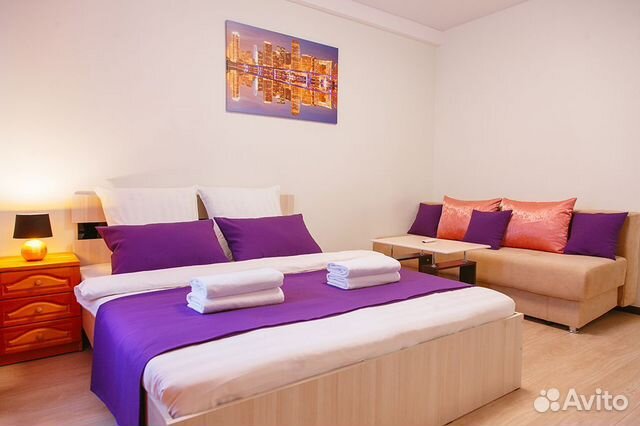 

1-к. квартира, 68 м², 2 кровати