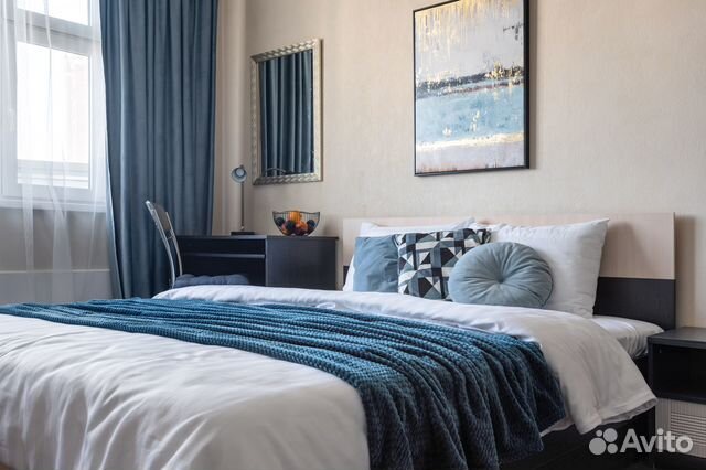 

1-к. квартира, 48 м², 3 кровати