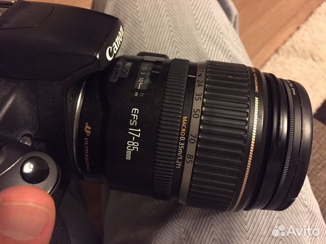 Canon eos 500D с объективом ultrasonic