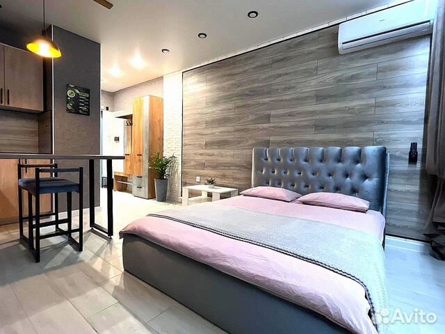 

Квартира-студия, 35 м², 1 кровать
