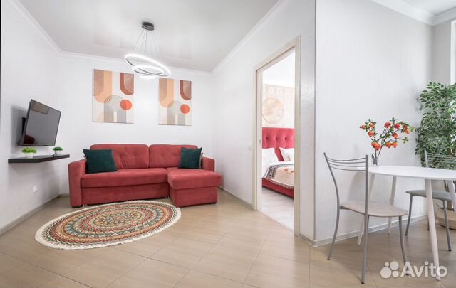 

2-к. квартира, 48 м², 2 кровати