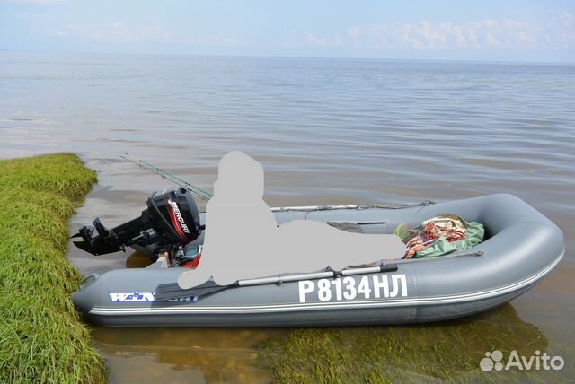 Риб winboat 360R с мотором mercury 15M