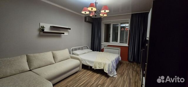 

1-к. квартира, 42,6 м², 2 кровати