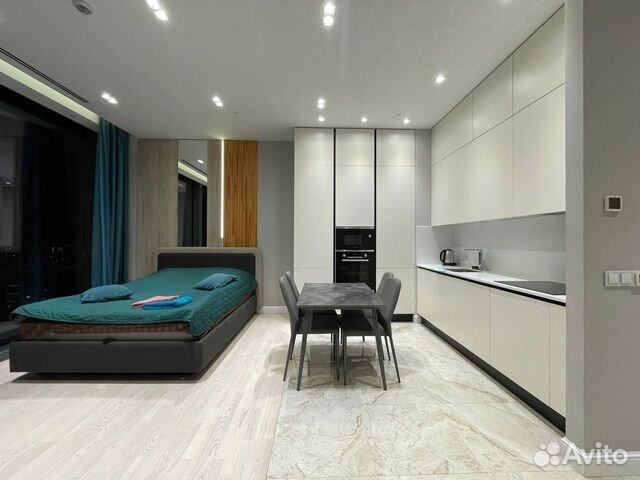 

Квартира-студия, 50 м², 2 кровати