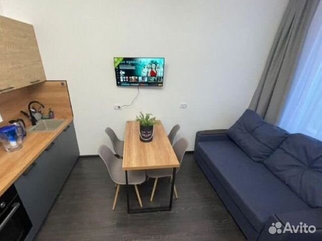 

Квартира-студия, 25 м², 2 кровати