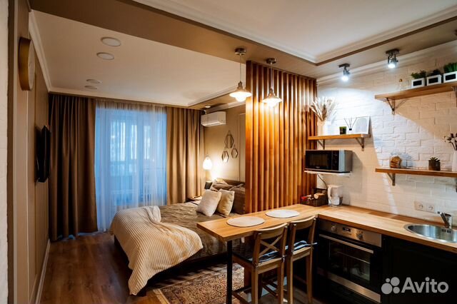 

Квартира-студия, 29 м², 1 кровать