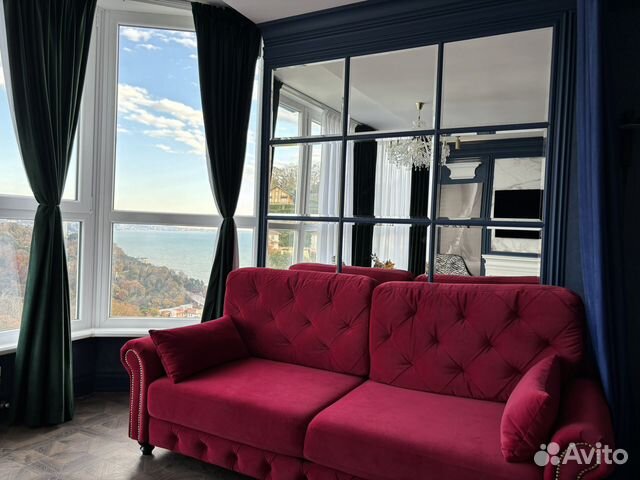 

Квартира-студия, 45 м², 2 кровати
