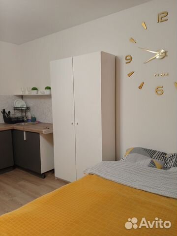 

Квартира-студия, 24 м², 2 кровати