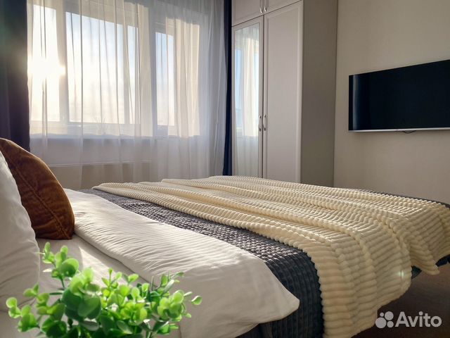 

1-к. квартира, 40 м², 2 кровати