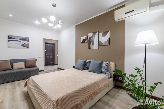 

1-к. квартира, 46 м², 2 кровати