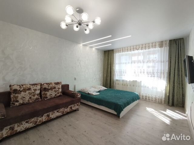 

1-к. квартира, 45 м², 3 кровати